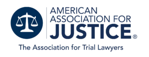 AMERICAN ASSOCIATION FOR JUSTICE - The Association for Trial Lawyers Badge